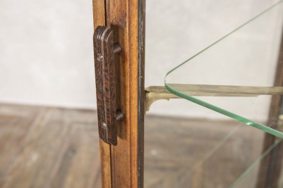 Vintage Glass Display Haberdashery Cabinet